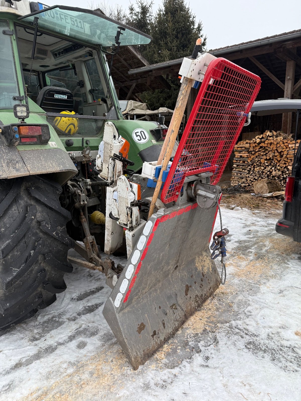 Rückewagen & Rückeanhänger типа Pfanzelt S-Line, Gebrauchtmaschine в schechen (Фотография 2)