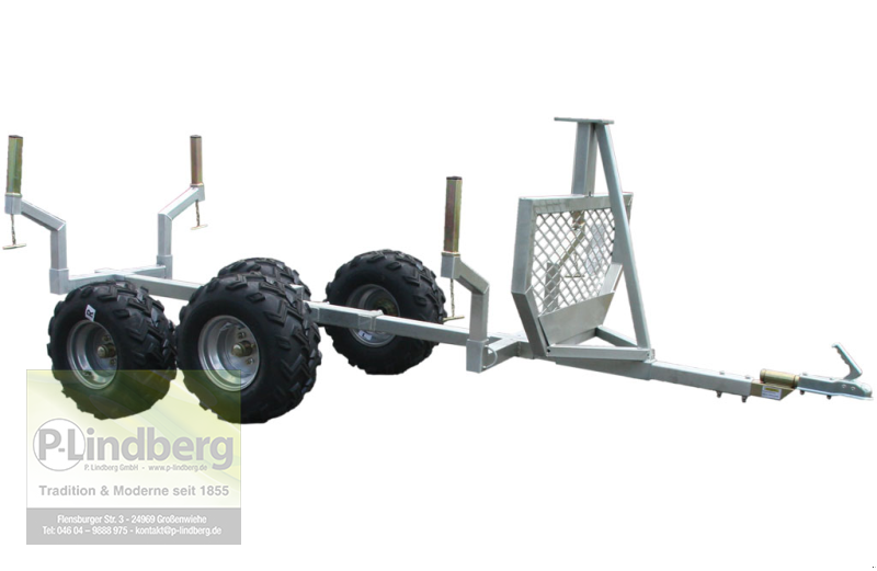 Rückewagen & Rückeanhänger typu P.Lindberg GmbH Forsttrailer Holzanhänger, Neumaschine v Großenwiehe (Obrázek 1)