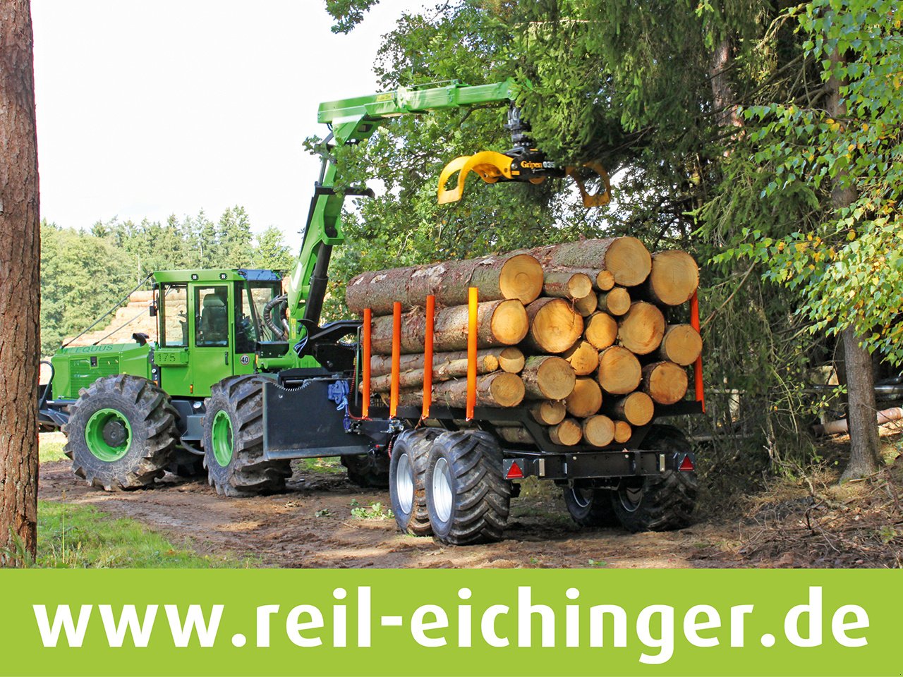 Rückewagen & Rückeanhänger of the type Reil & Eichinger BMF 14T2 PRO FÜR FORSTSCHLEPPER, Neumaschine in Nittenau (Picture 1)