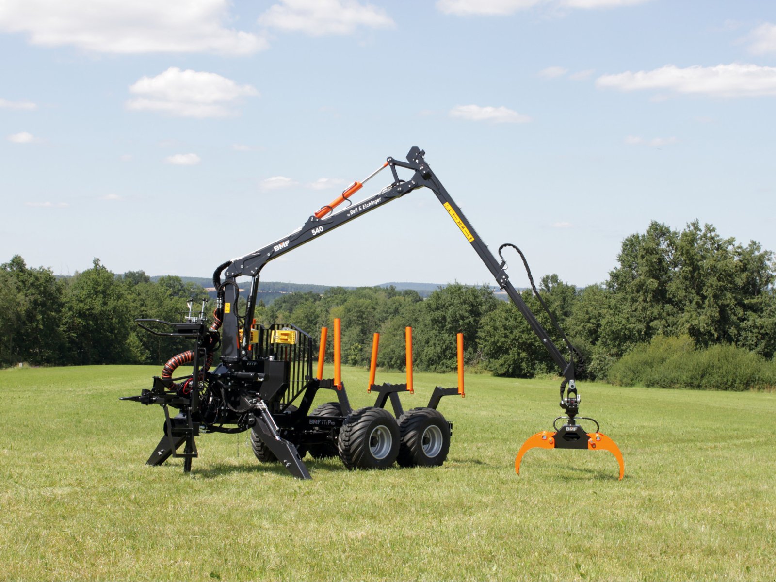 Rückewagen & Rückeanhänger a típus Reil & Eichinger BMF 7T1/540 PRO, Neumaschine ekkor: Nittenau (Kép 2)