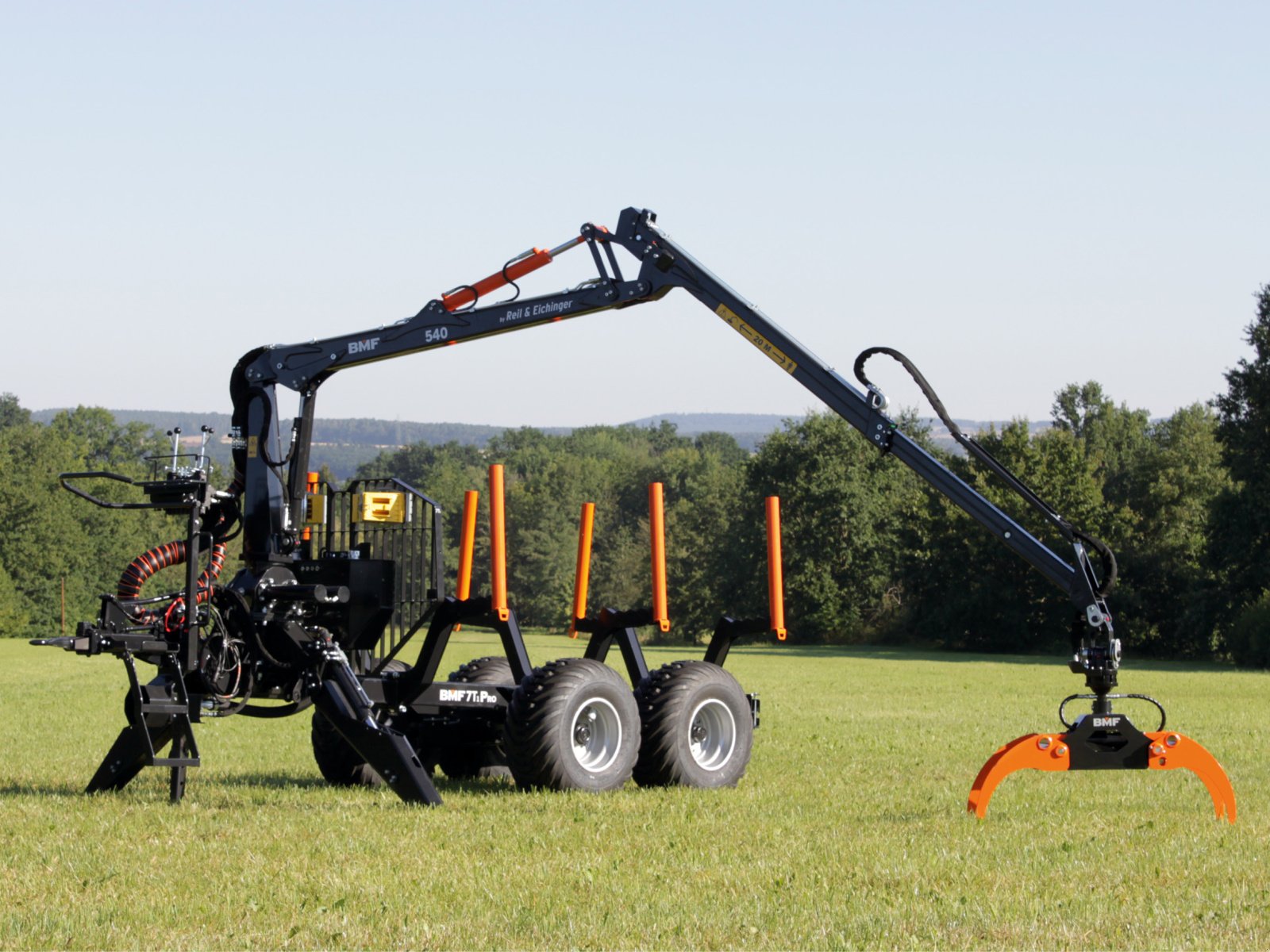 Rückewagen & Rückeanhänger a típus Reil & Eichinger BMF 7T1/540 PRO, Neumaschine ekkor: Nittenau (Kép 3)