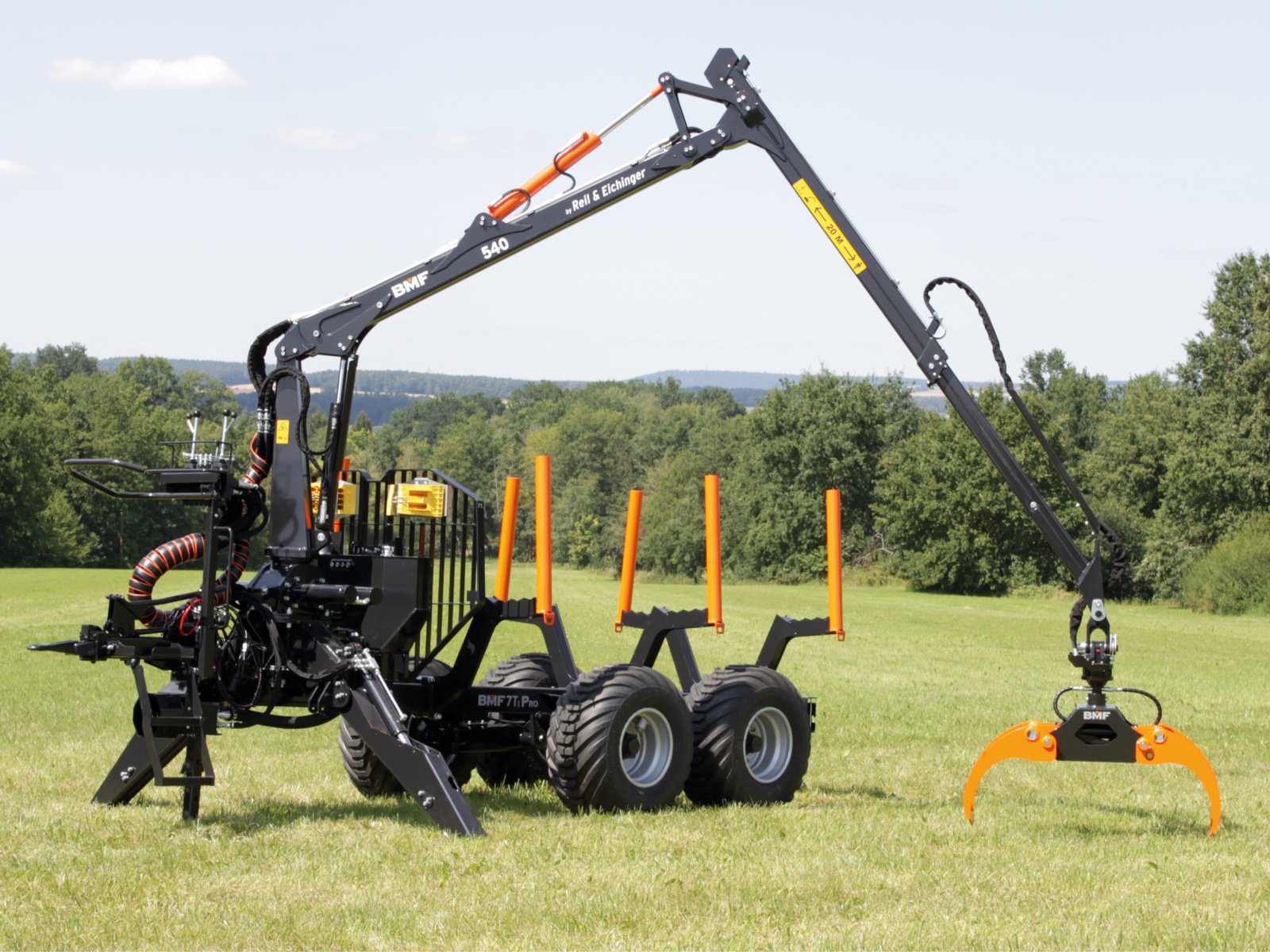 Rückewagen & Rückeanhänger a típus Reil & Eichinger BMF 7T1/540 PRO, Neumaschine ekkor: Nittenau (Kép 4)