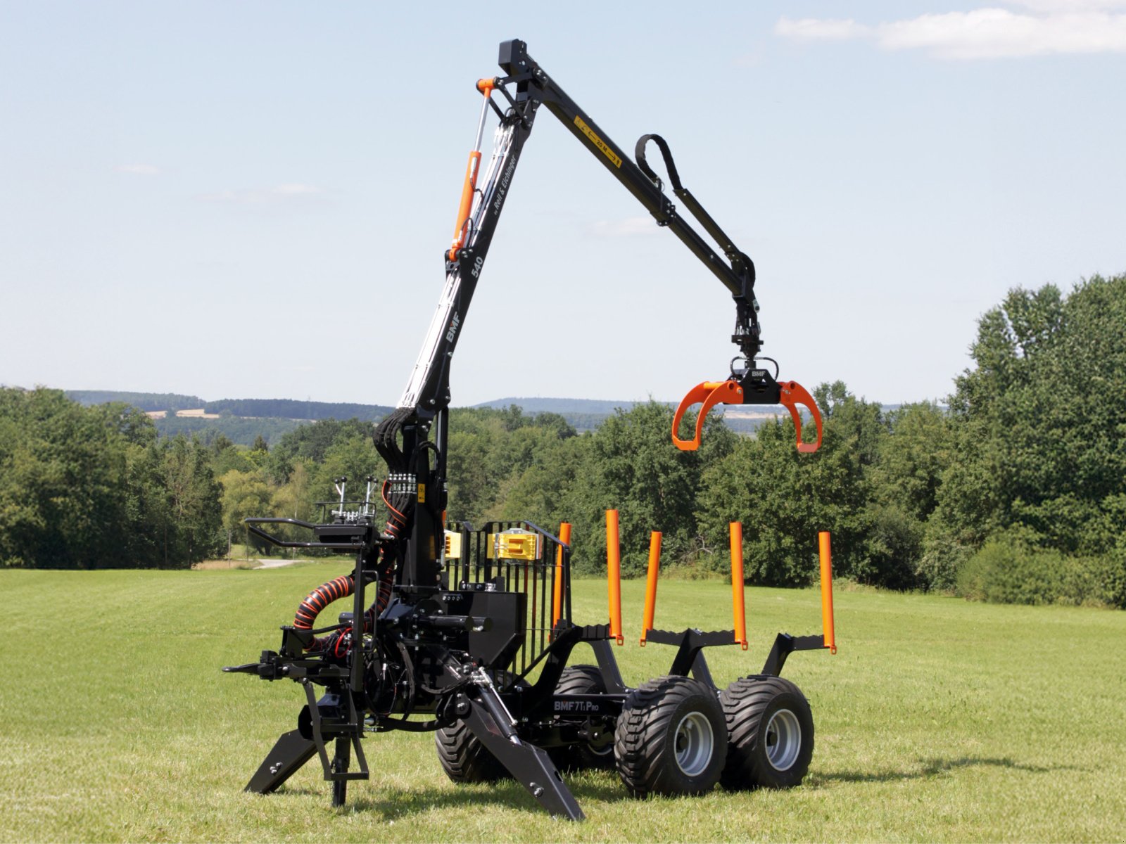 Rückewagen & Rückeanhänger a típus Reil & Eichinger BMF 7T1/540 PRO, Neumaschine ekkor: Nittenau (Kép 5)