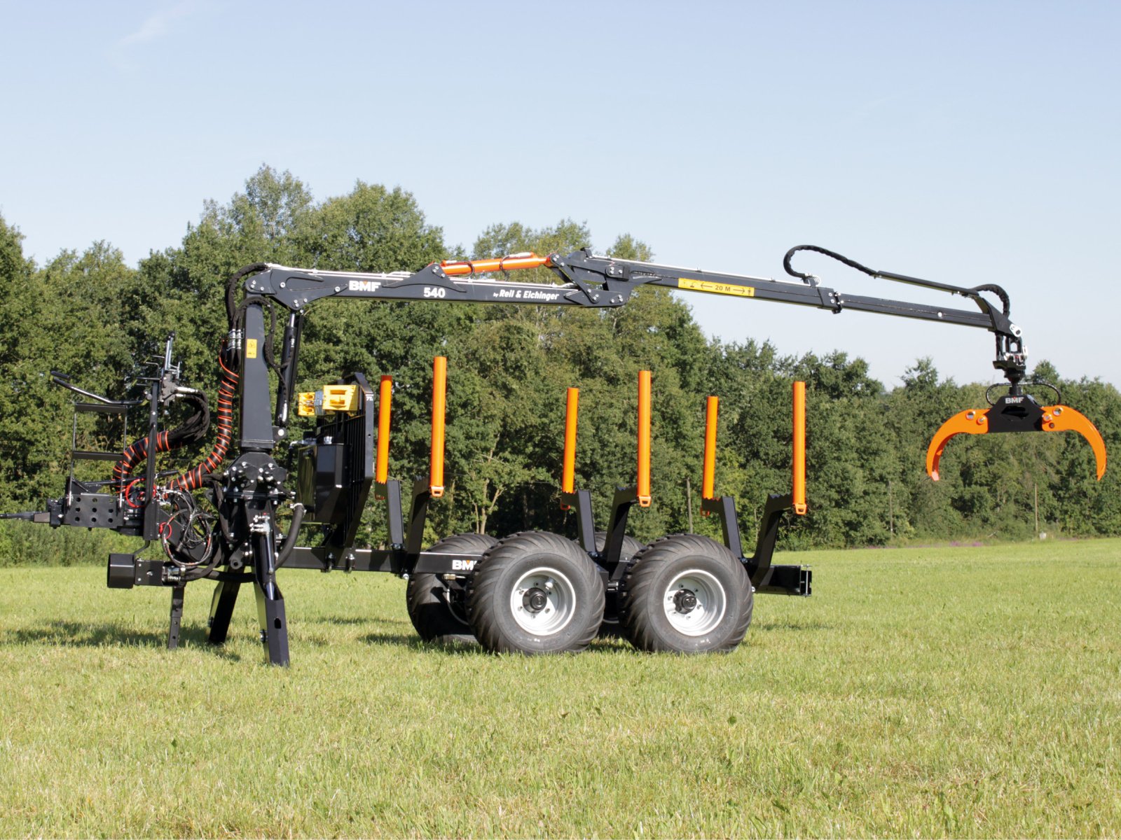 Rückewagen & Rückeanhänger a típus Reil & Eichinger BMF 7T1/540 PRO, Neumaschine ekkor: Nittenau (Kép 9)