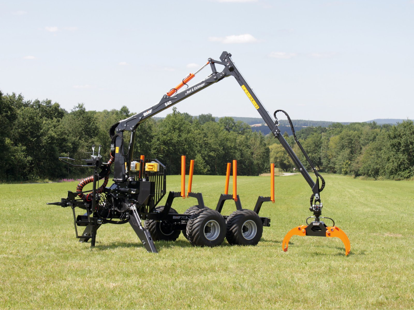 Rückewagen & Rückeanhänger a típus Reil & Eichinger BMF 7T1/540 PRO, Neumaschine ekkor: Nittenau (Kép 10)