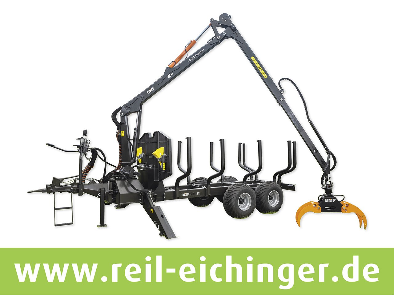 Rückewagen & Rückeanhänger tipa Reil & Eichinger BMF 8T2/650 PRO, Neumaschine u Nittenau (Slika 2)