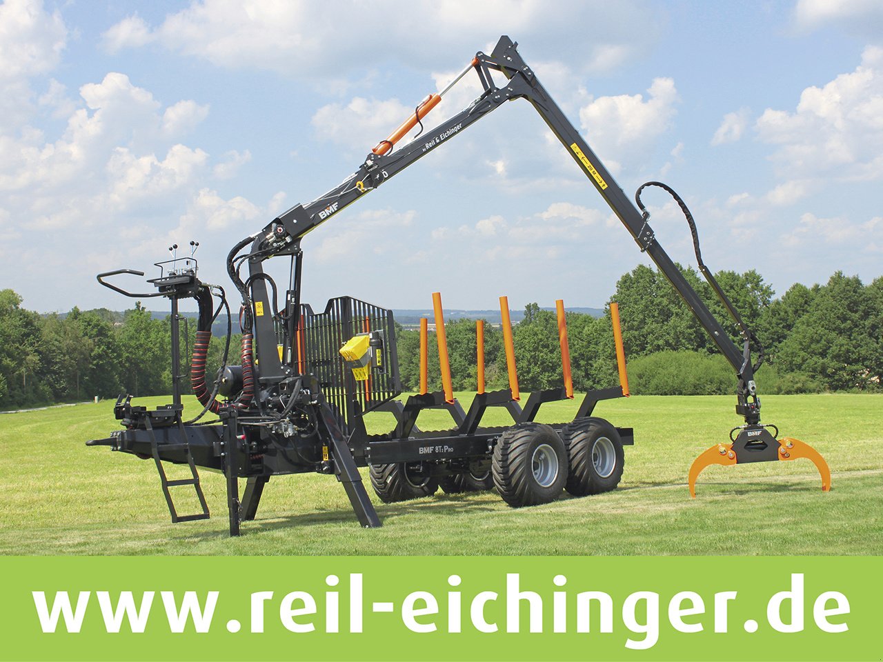 Rückewagen & Rückeanhänger типа Reil & Eichinger BMF 8T2/650 PRO, Neumaschine в Nittenau (Фотография 1)