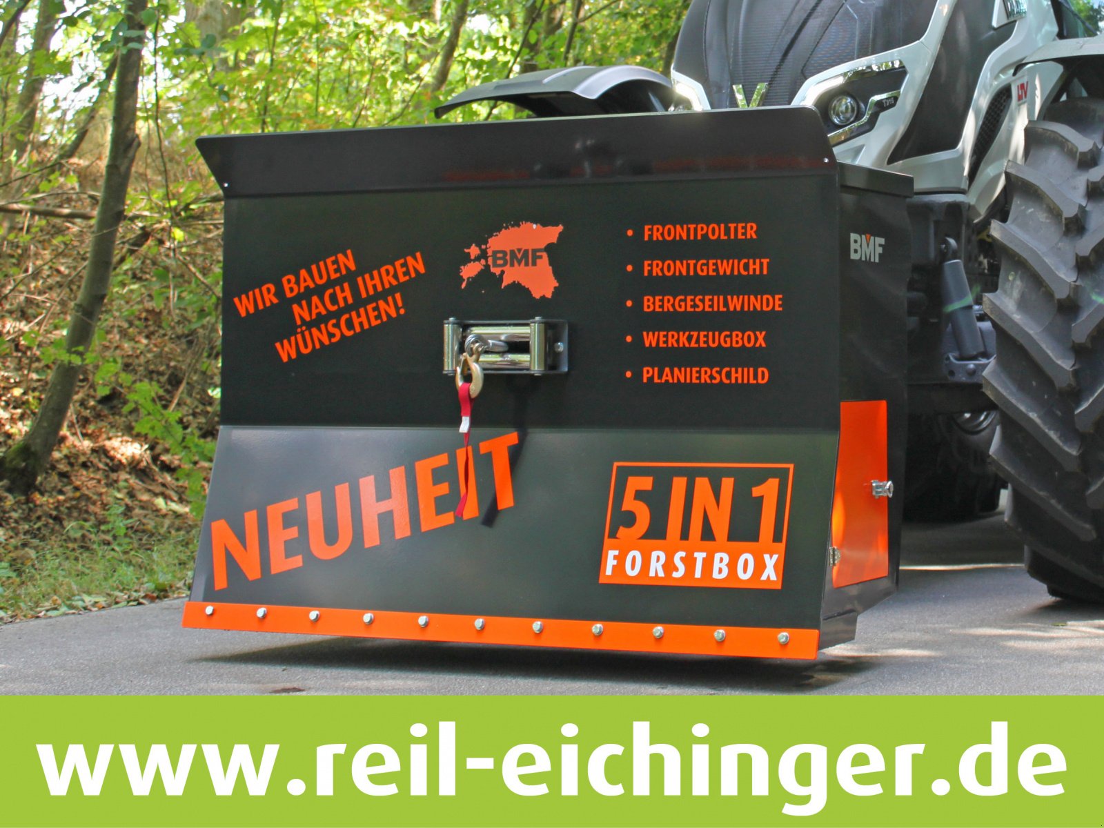 Rückewagen & Rückeanhänger tip Reil & Eichinger BMF Forstbox 5 in 1, Neumaschine in Nittenau (Poză 2)