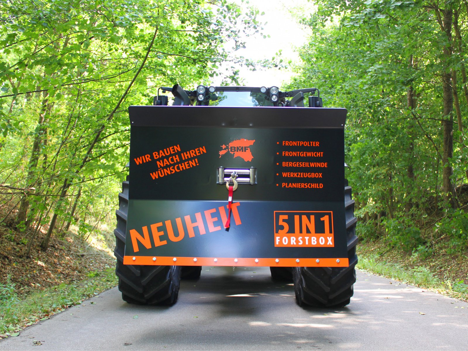 Rückewagen & Rückeanhänger tip Reil & Eichinger BMF Forstbox 5 in 1, Neumaschine in Nittenau (Poză 4)