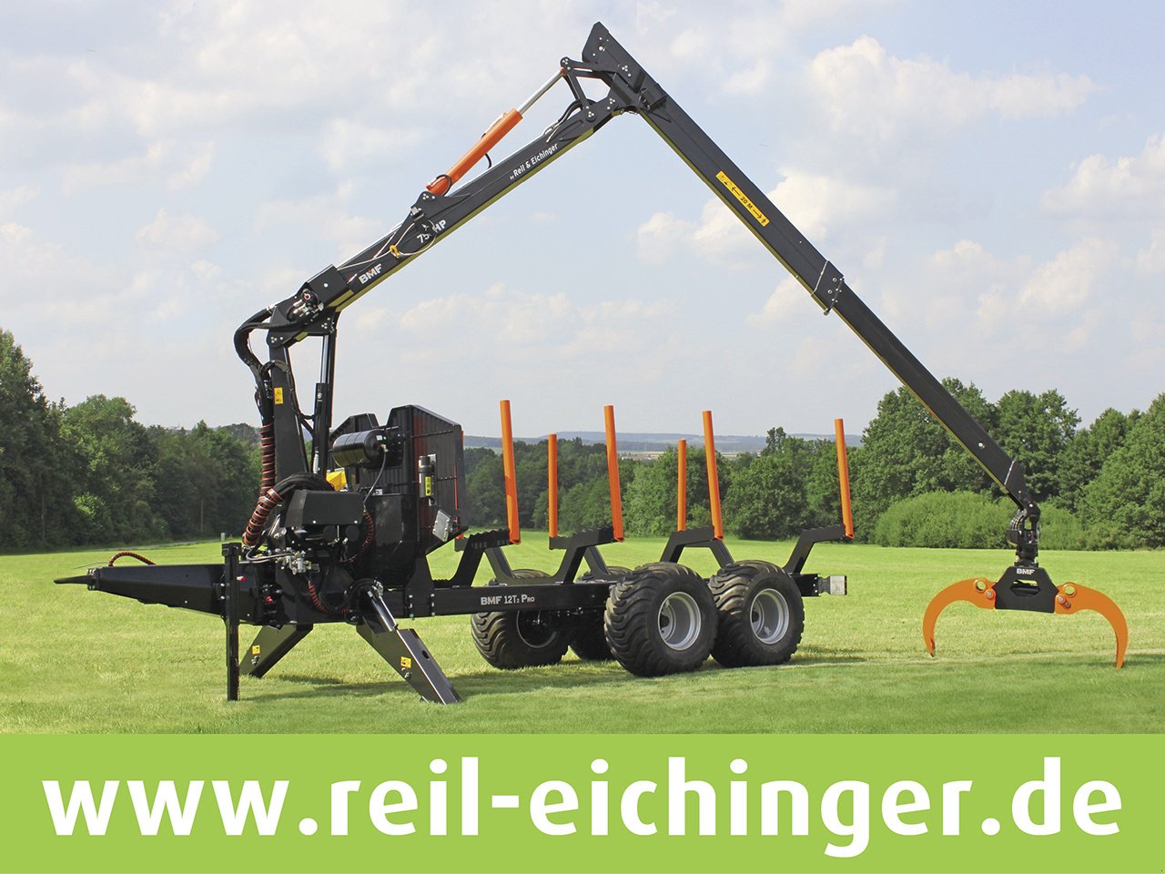 Rückewagen & Rückeanhänger des Typs Reil & Eichinger BMF12T2/750 PRO, Neumaschine in Nittenau (Bild 1)