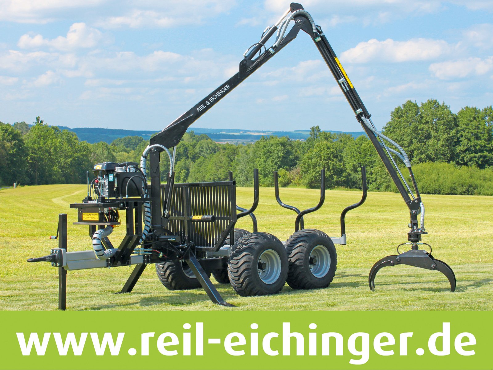 Rückewagen & Rückeanhänger tip Reil & Eichinger RE 2/4000 PLUS, Neumaschine in Nittenau (Poză 1)