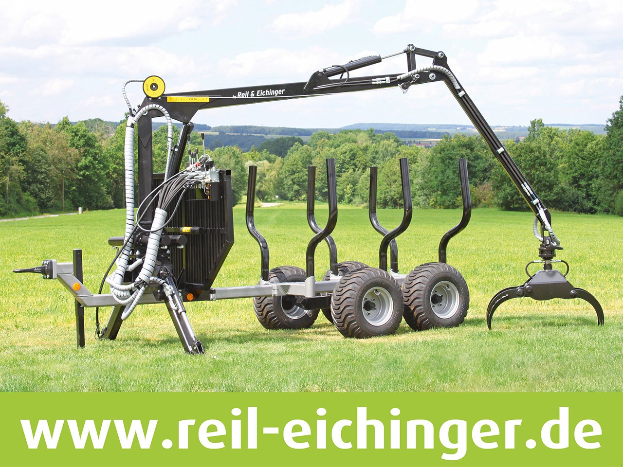 Rückewagen & Rückeanhänger tip Reil & Eichinger RE 3/4200, Neumaschine in Nittenau (Poză 1)
