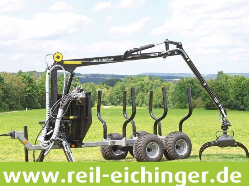 Rückewagen & Rückeanhänger del tipo Reil & Eichinger Rückewagen Krananhänger Kleinschlepper Reil & Eichinger RE3/5000, Neumaschine In Nittenau (Immagine 1)