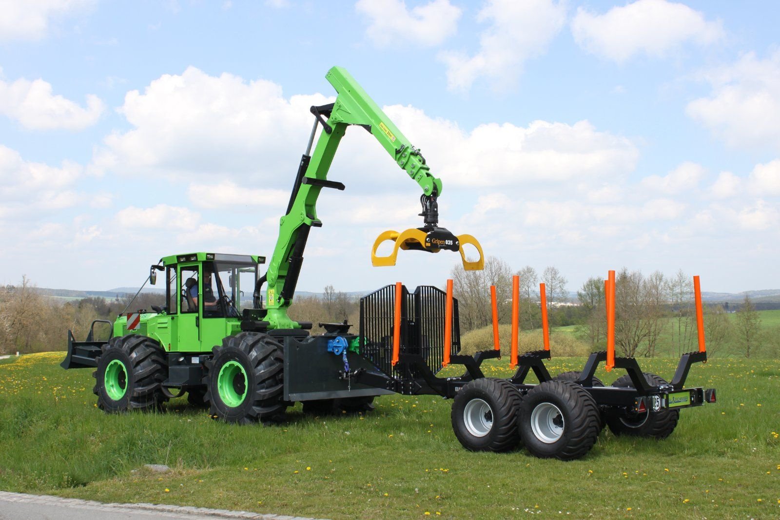 Rückewagen & Rückeanhänger typu Reil & Eichinger Rückewagen ohne Kran Reil & Eichinger 11T1 PRO für Forstschlepper, Neumaschine v Nittenau (Obrázek 5)