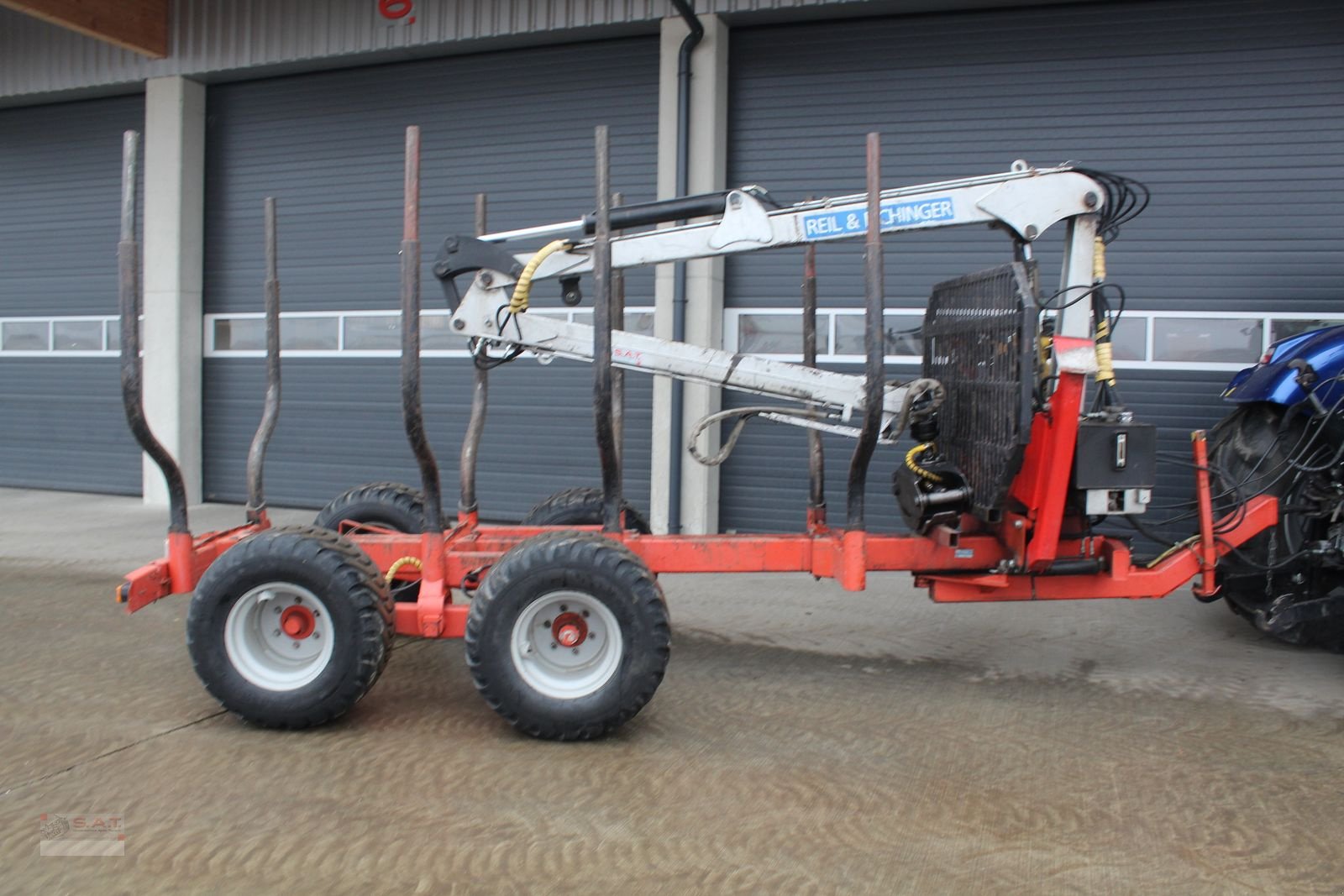 Rückewagen & Rückeanhänger des Typs Reil & Eichinger Rückewagen RE10 mit Kran RE6700, Gebrauchtmaschine in Eberschwang (Bild 8)