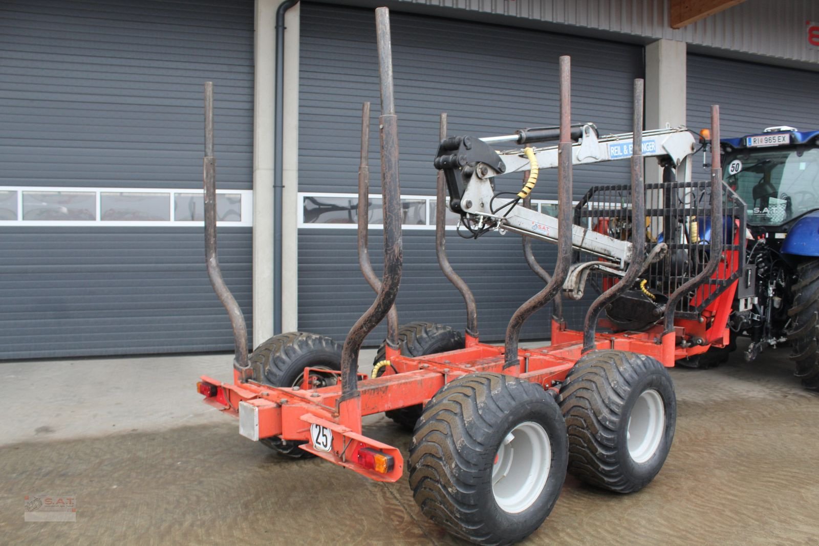 Rückewagen & Rückeanhänger des Typs Reil & Eichinger Rückewagen RE10 mit Kran RE6700, Gebrauchtmaschine in Eberschwang (Bild 7)