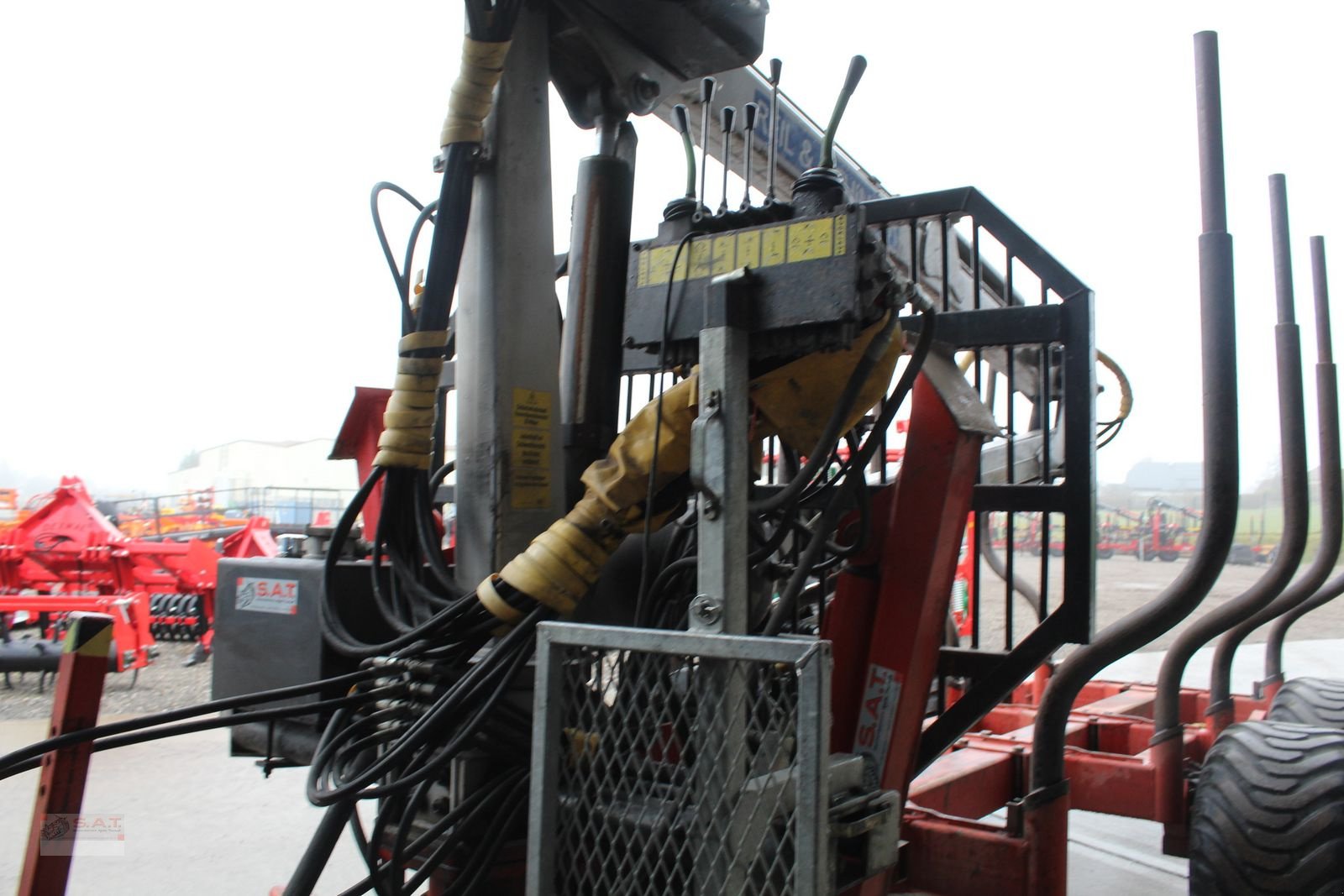 Rückewagen & Rückeanhänger des Typs Reil & Eichinger Rückewagen RE10 mit Kran RE6700, Gebrauchtmaschine in Eberschwang (Bild 15)