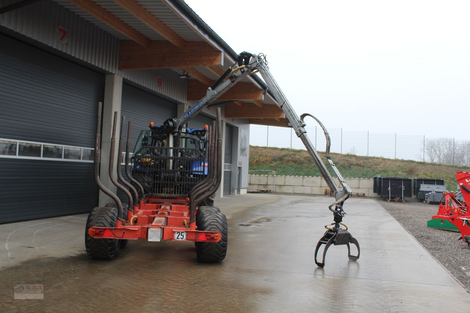 Rückewagen & Rückeanhänger des Typs Reil & Eichinger Rückewagen RE10 mit Kran RE6700, Gebrauchtmaschine in Eberschwang (Bild 20)