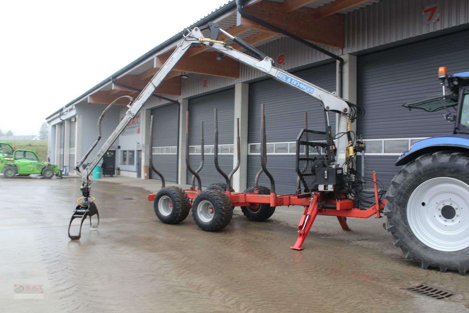 Rückewagen & Rückeanhänger des Typs Reil & Eichinger Rückewagen RE10 mit Kran RE6700, Gebrauchtmaschine in Eberschwang (Bild 23)