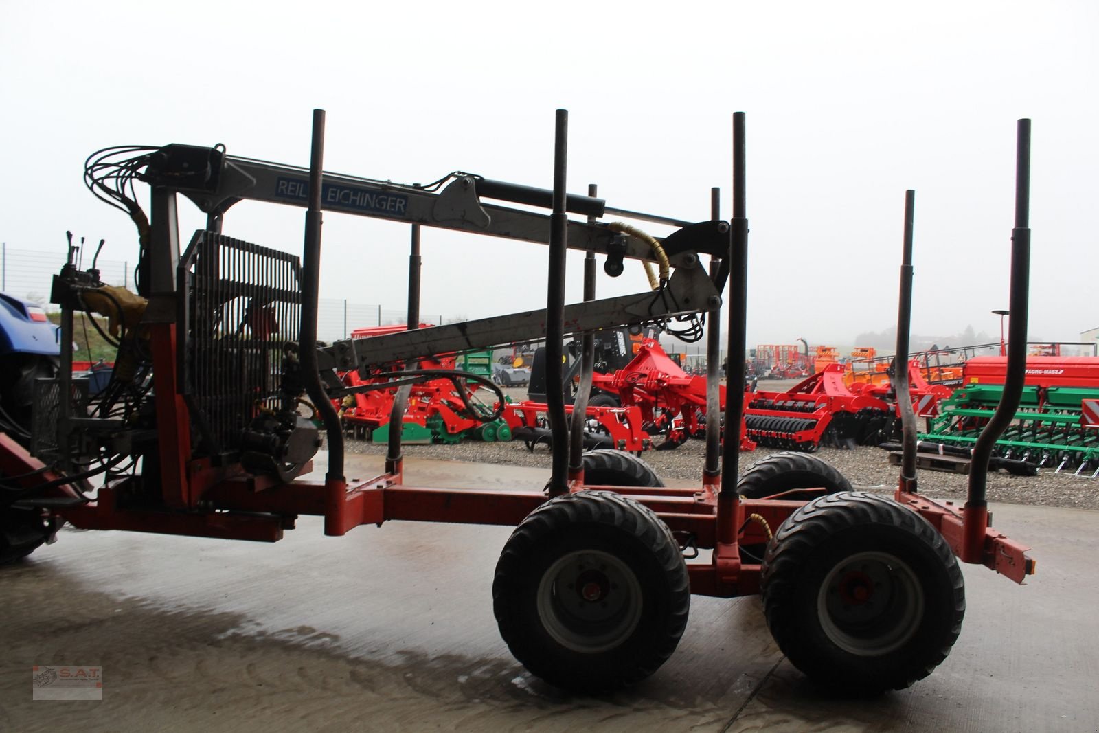 Rückewagen & Rückeanhänger des Typs Reil & Eichinger Rückewagen RE10 mit Kran RE6700, Gebrauchtmaschine in Eberschwang (Bild 3)