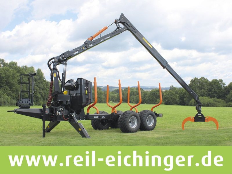 Rückewagen & Rückeanhänger des Typs Reil & Eichinger Rückewagen Reil & Eichinger BMF 12T2/750, Neumaschine in Nittenau (Bild 1)