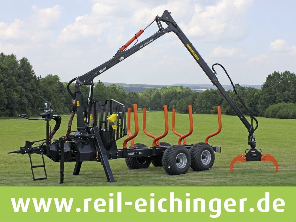 Rückewagen & Rückeanhänger a típus Reil & Eichinger Rückewagen Reil & Eichinger BMF 8T2/650, Neumaschine ekkor: Nittenau (Kép 1)