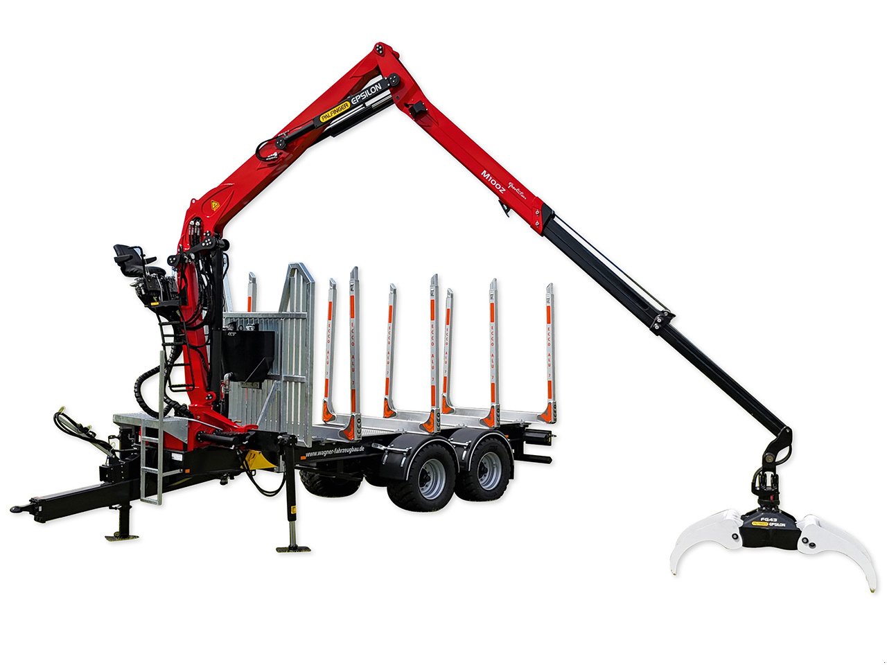 Rückewagen & Rückeanhänger typu Reil & Eichinger TANDEM-KURZHOLZANHÄNGER WTR 21/M100Z82, Neumaschine v Nittenau (Obrázek 3)