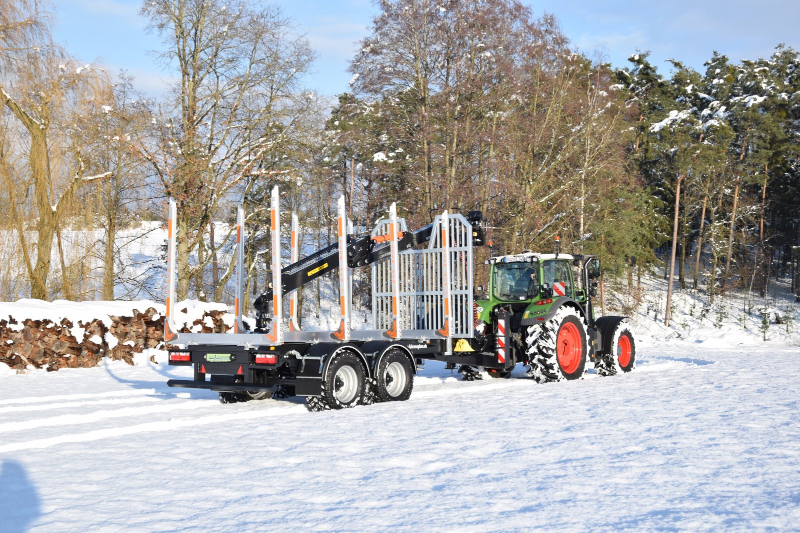 Rückewagen & Rückeanhänger a típus Reil & Eichinger Tandem Kurzholzanhänger WTR 21/905, Neumaschine ekkor: Nittenau (Kép 17)