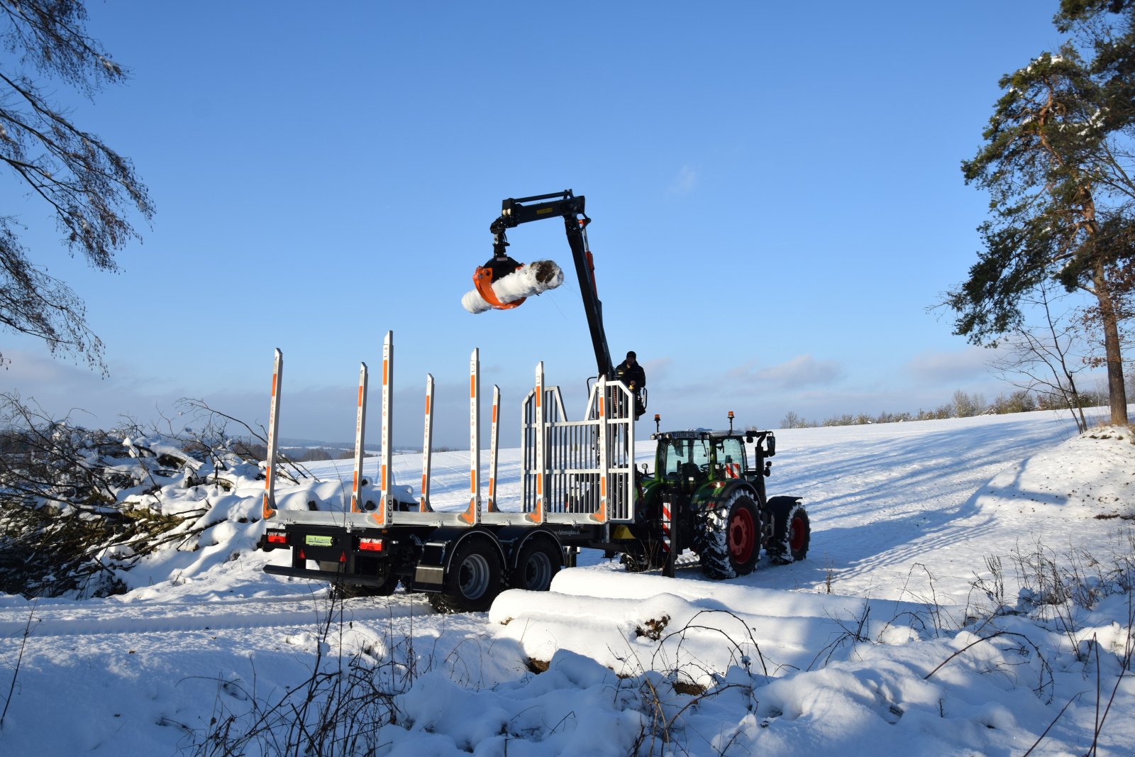 Rückewagen & Rückeanhänger des Typs Reil & Eichinger Tandem Kurzholzanhänger WTR 21/905, Neumaschine in Nittenau (Bild 25)