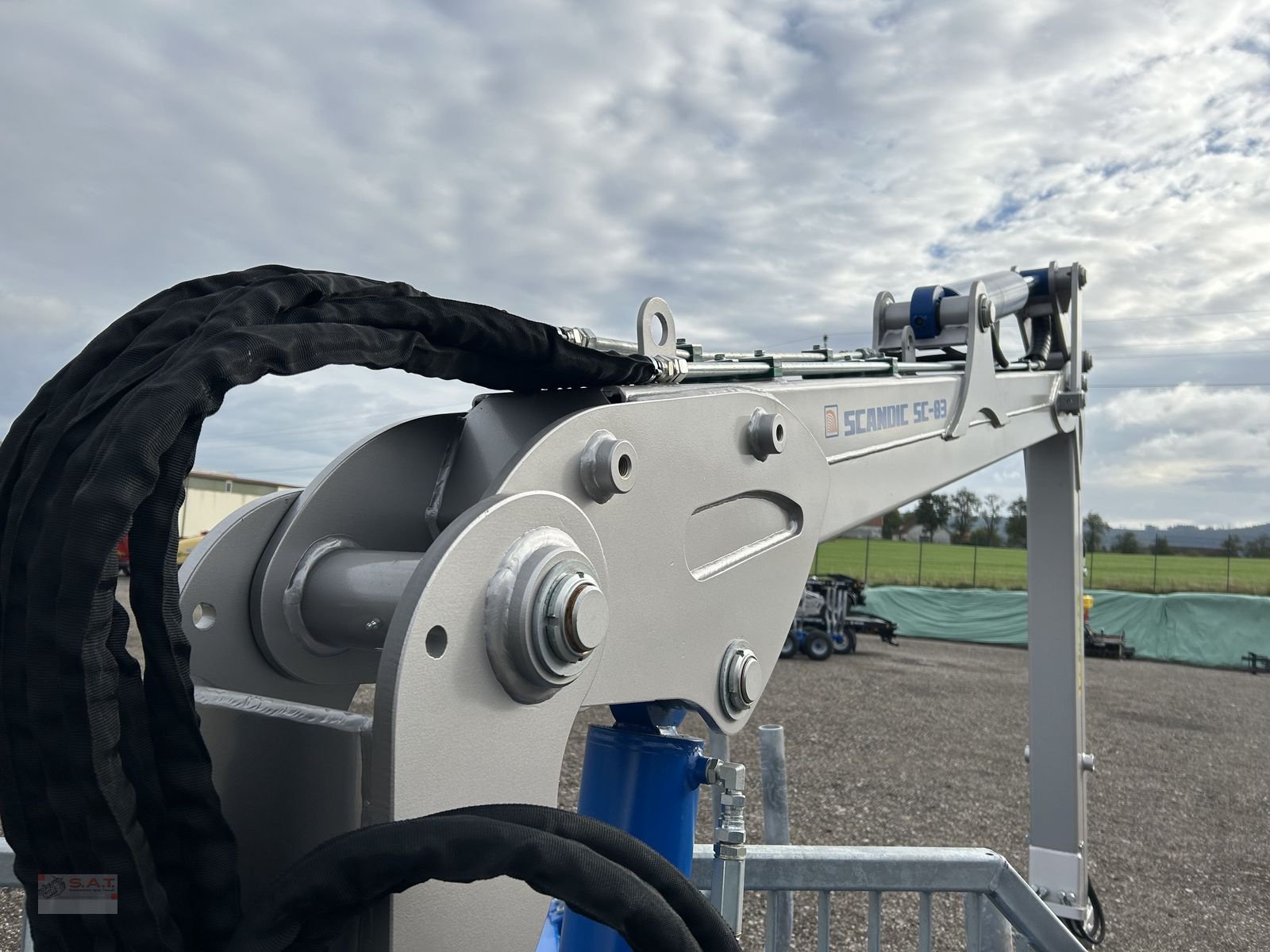 Rückewagen & Rückeanhänger a típus Scandic Rückewagen ST-10D - 8,3m Kran - Abverkaufspreis, Neumaschine ekkor: Eberschwang (Kép 14)