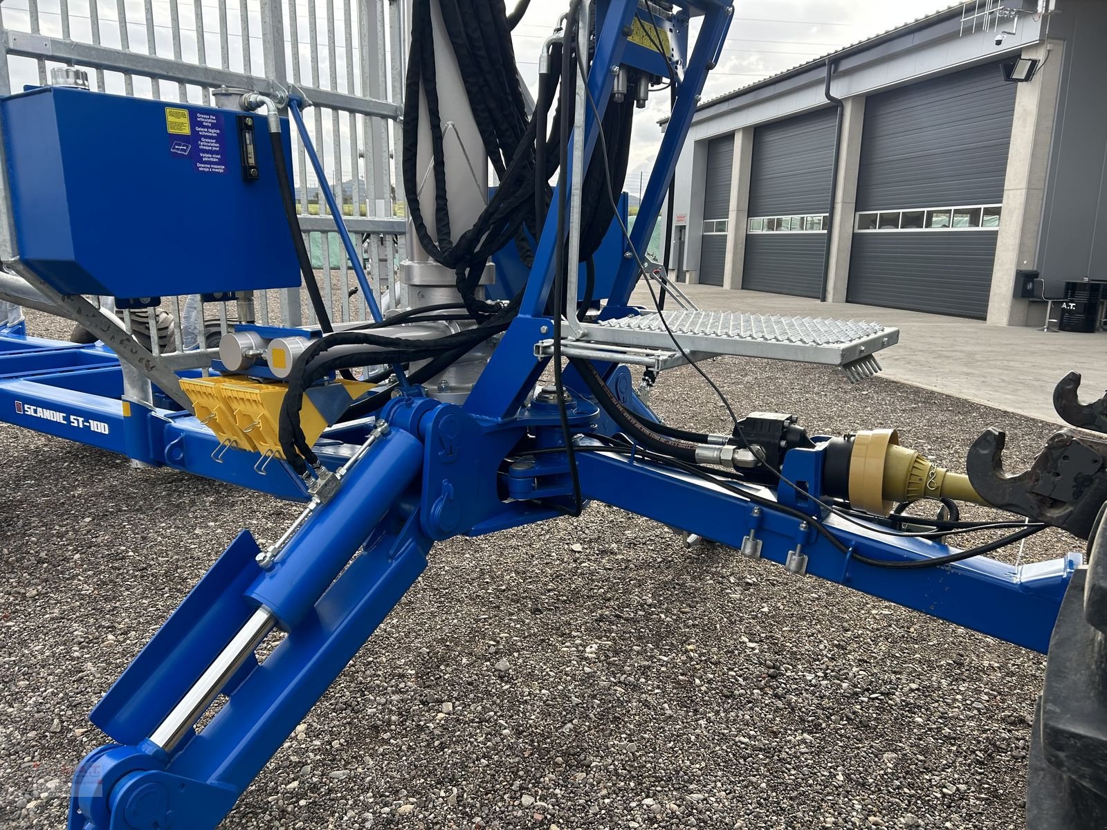 Rückewagen & Rückeanhänger a típus Scandic Rückewagen ST-10D - 8,3m Kran - Abverkaufspreis, Neumaschine ekkor: Eberschwang (Kép 5)