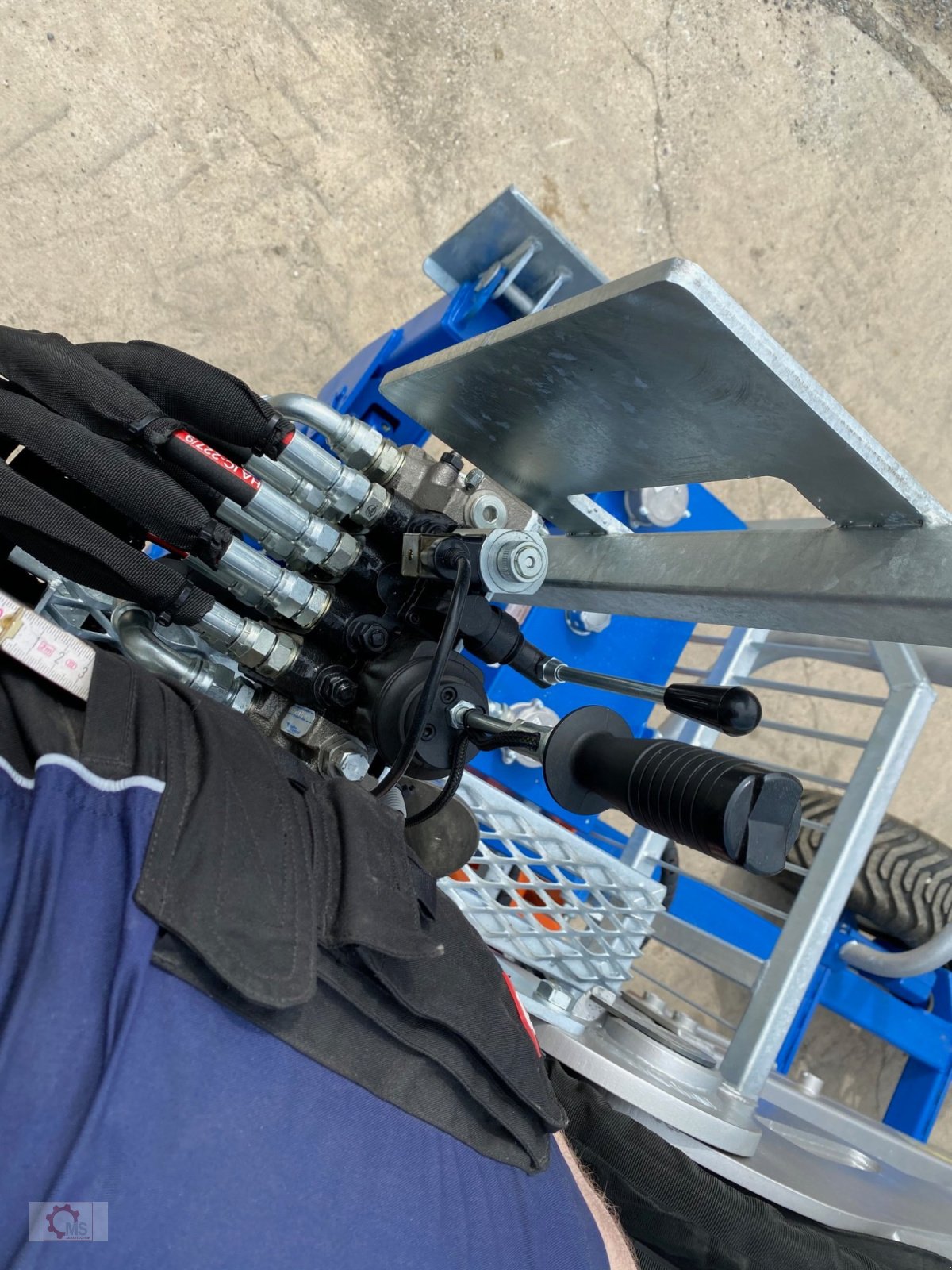 Rückewagen & Rückeanhänger tipa Scandic ST-10D 13t 7,9m Kran 850kg Hubkraft Druckluft Hochsitz, Neumaschine u Tiefenbach (Slika 9)