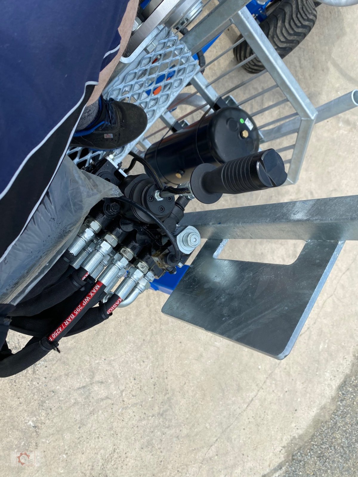 Rückewagen & Rückeanhänger van het type Scandic ST-10D 13t 7,9m Kran 850kg Hubkraft Druckluft Hochsitz, Neumaschine in Tiefenbach (Foto 10)