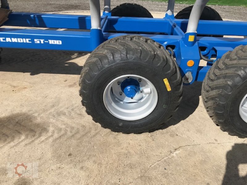 Rückewagen & Rückeanhänger du type Scandic ST-10D 13t 7,9m Kran 850kg Hubkraft Druckluft, Neumaschine en Tiefenbach (Photo 13)