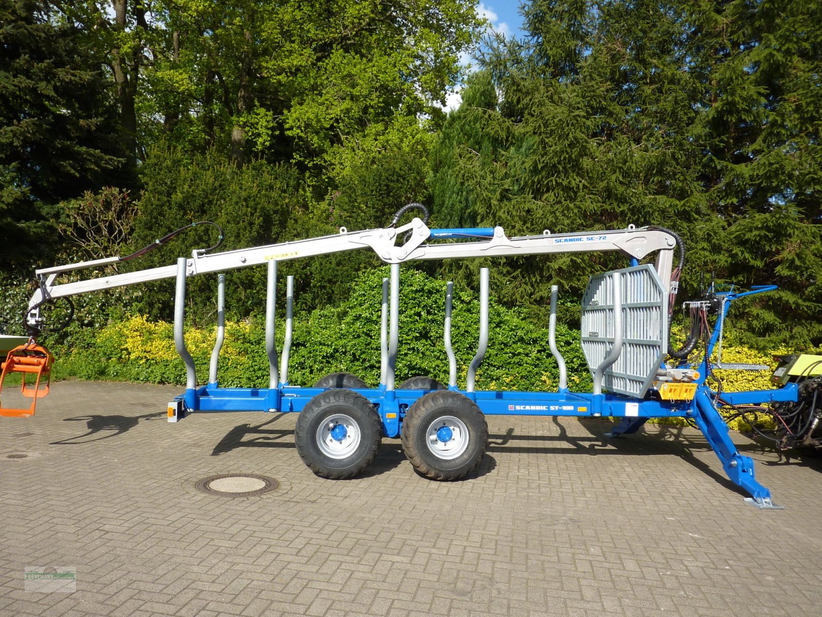 Rückewagen & Rückeanhänger a típus Scandic ST 10D/72, Neumaschine ekkor: Neuenkirchen (Kép 4)