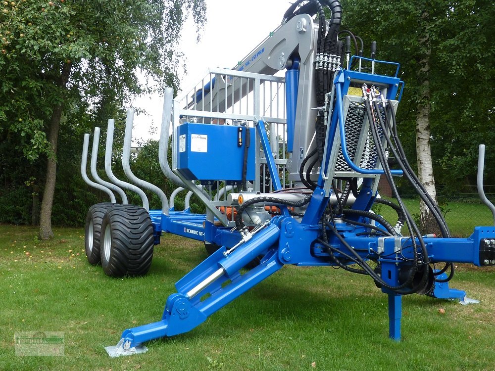 Rückewagen & Rückeanhänger a típus Scandic ST 10D/72PRO Kran, Neumaschine ekkor: Neuenkirchen (Kép 2)