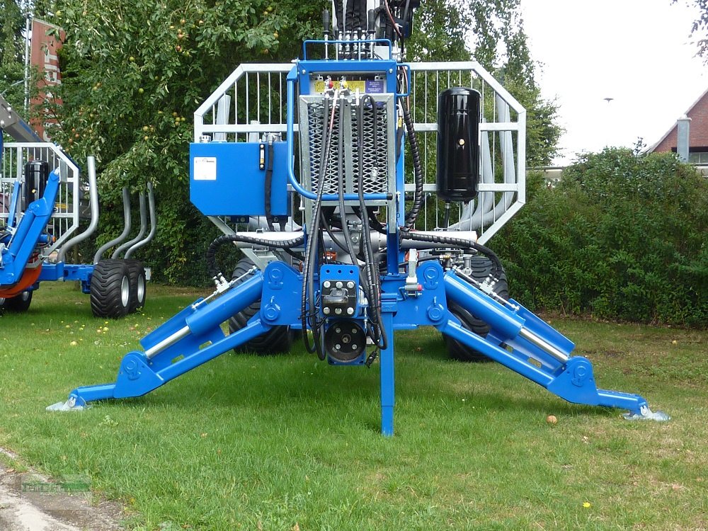 Rückewagen & Rückeanhänger a típus Scandic ST 10D/72PRO Kran, Neumaschine ekkor: Neuenkirchen (Kép 5)