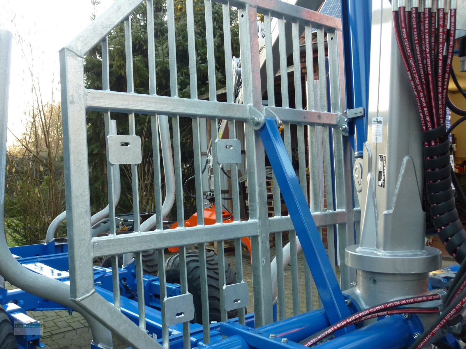 Rückewagen & Rückeanhänger a típus Scandic ST 10D/72PRO Kran, Neumaschine ekkor: Neuenkirchen (Kép 11)