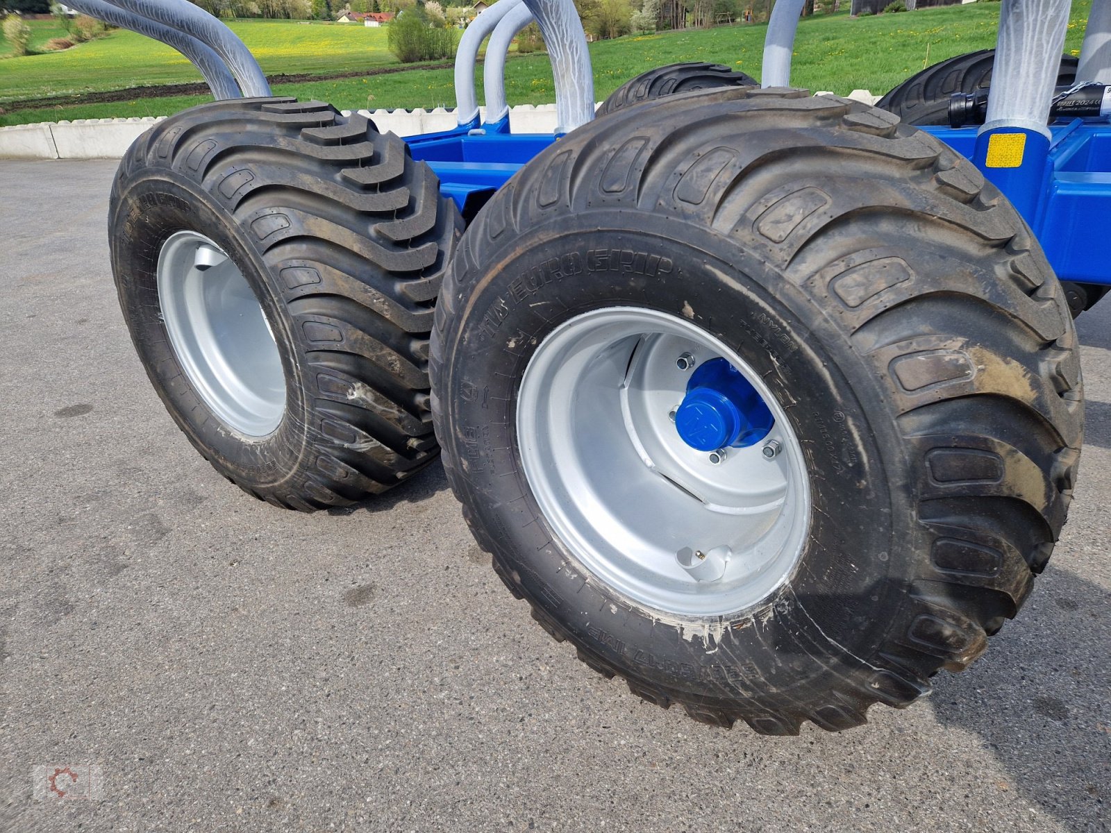 Rückewagen & Rückeanhänger typu Scandic ST-10D Rückewagen 13t 7,9m Kran 850kg Hubkraft Druckluft, Neumaschine v Tiefenbach (Obrázek 5)