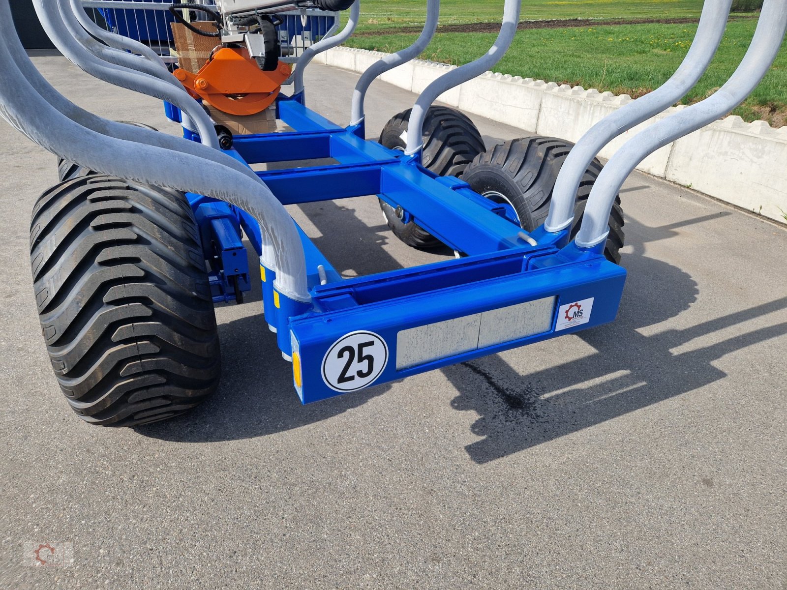 Rückewagen & Rückeanhänger typu Scandic ST-10D Rückewagen 13t 7,9m Kran 850kg Hubkraft Druckluft, Neumaschine v Tiefenbach (Obrázek 17)