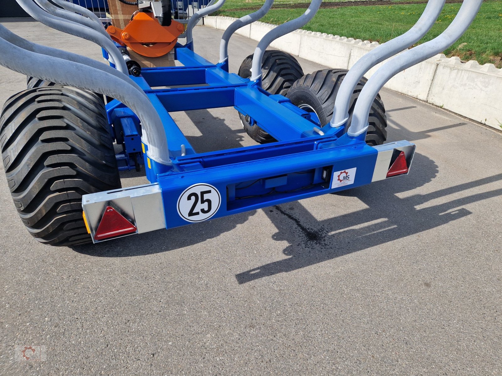 Rückewagen & Rückeanhänger typu Scandic ST-10D Rückewagen 13t 7,9m Kran 850kg Hubkraft Druckluft, Neumaschine v Tiefenbach (Obrázek 18)