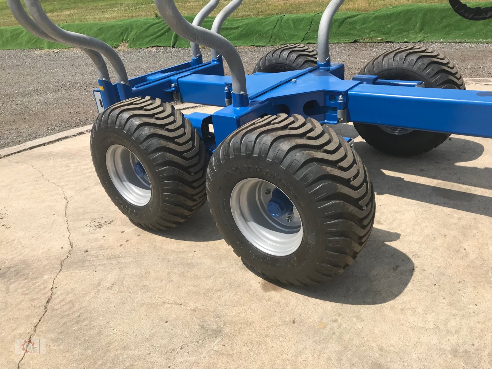 Rückewagen & Rückeanhänger typu Scandic ST-10S Rückewagen 13t 7,9m Kran 550kg Hubkraft Druckluft, Neumaschine v Tiefenbach (Obrázek 17)