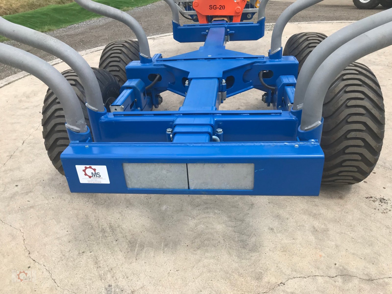 Rückewagen & Rückeanhänger typu Scandic ST-10S Rückewagen 13t 7,9m Kran 550kg Hubkraft Druckluft, Neumaschine v Tiefenbach (Obrázek 21)