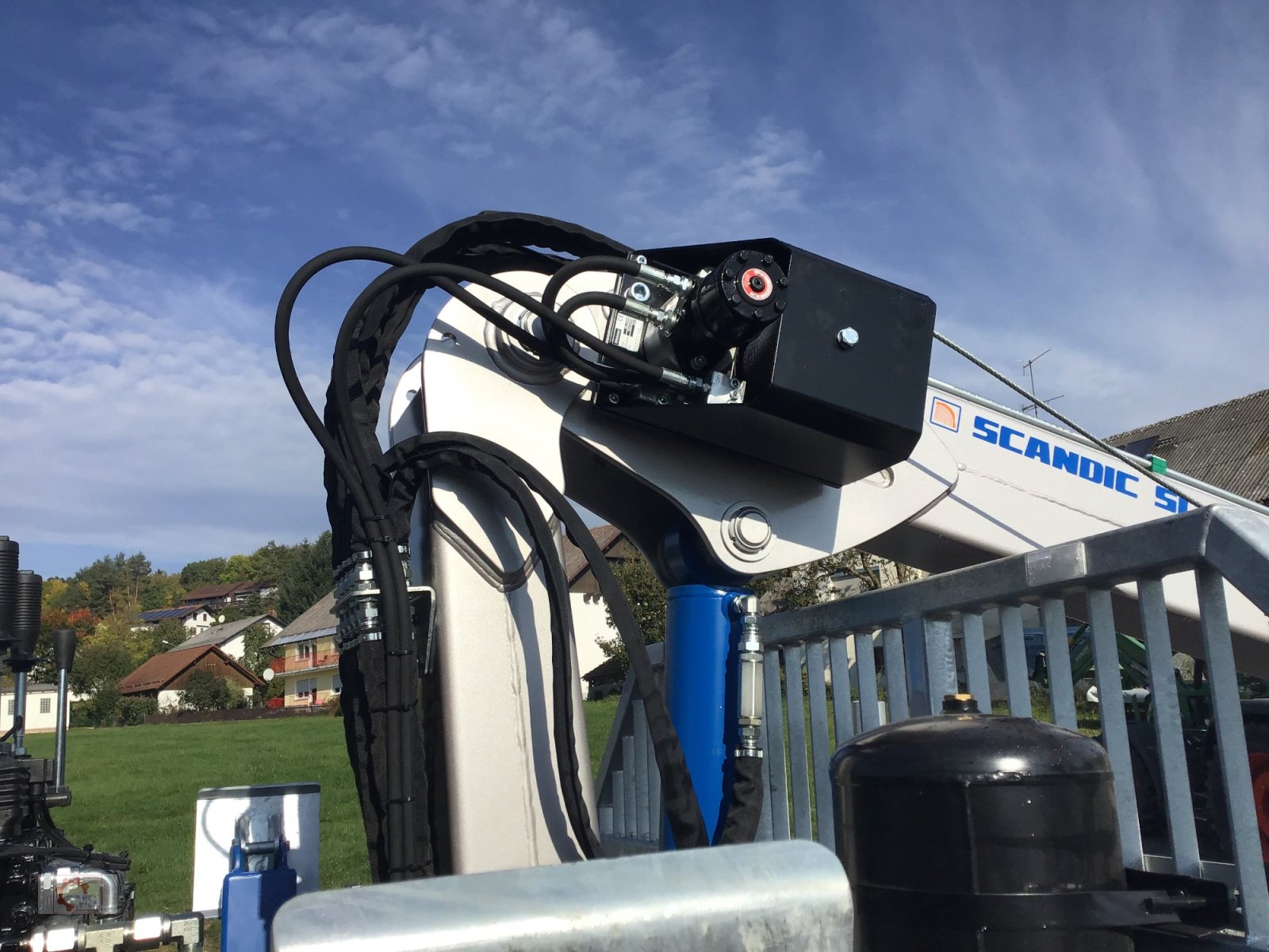 Rückewagen & Rückeanhänger typu Scandic ST-10S Rückewagen 13t 7,9m Kran 850kg Hubkraft Druckluft, Neumaschine v Tiefenbach (Obrázek 16)