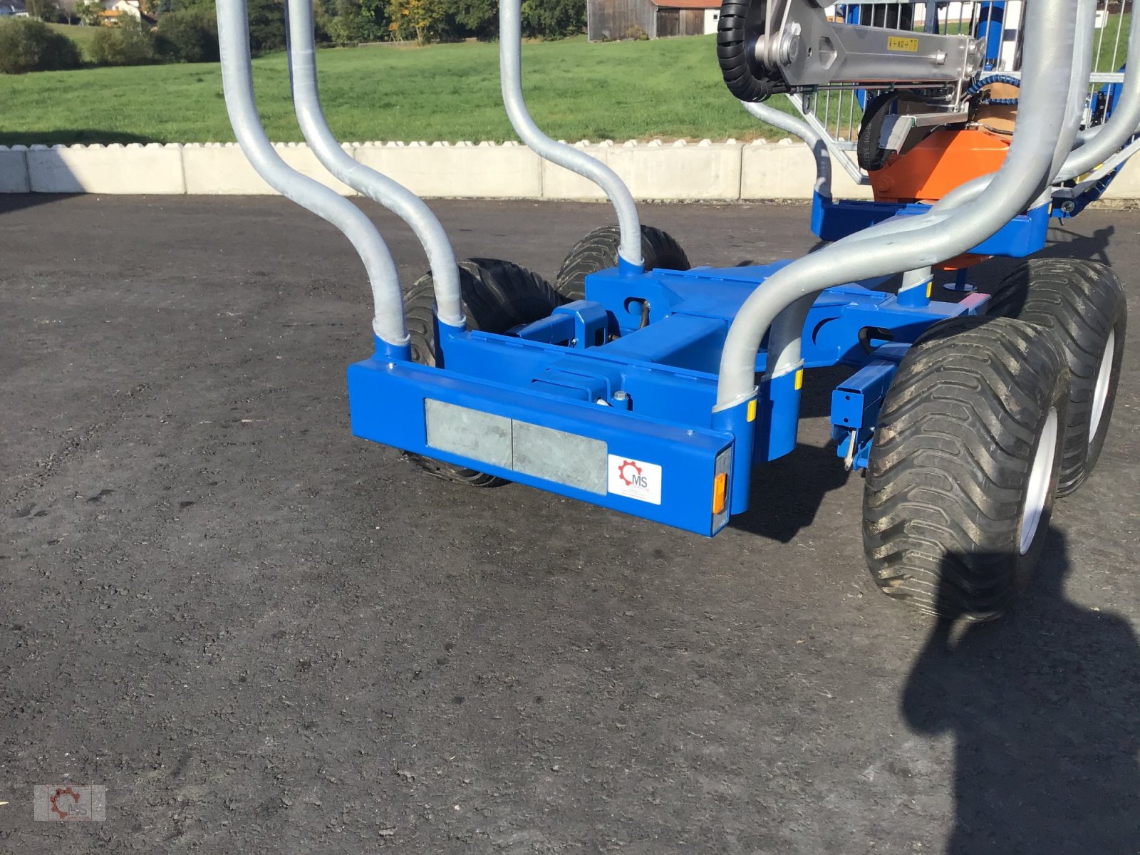 Rückewagen & Rückeanhänger du type Scandic ST-10S Rückewagen 13t 7,9m Kran 850kg Hubkraft Druckluft, Neumaschine en Tiefenbach (Photo 10)