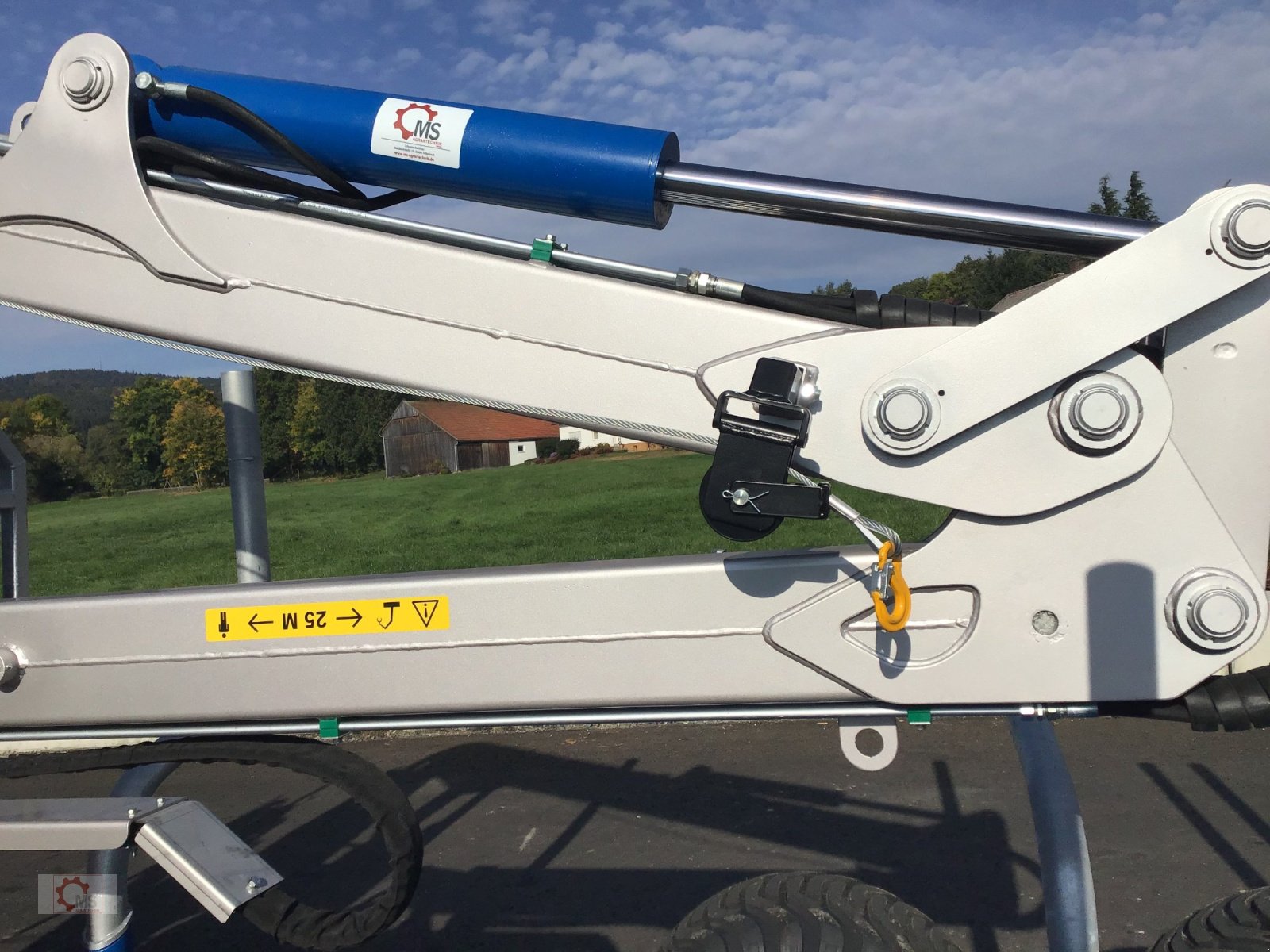 Rückewagen & Rückeanhänger des Typs Scandic ST-10S Rückewagen 13t 7,9m Kran 850kg Hubkraft Druckluft, Neumaschine in Tiefenbach (Bild 17)