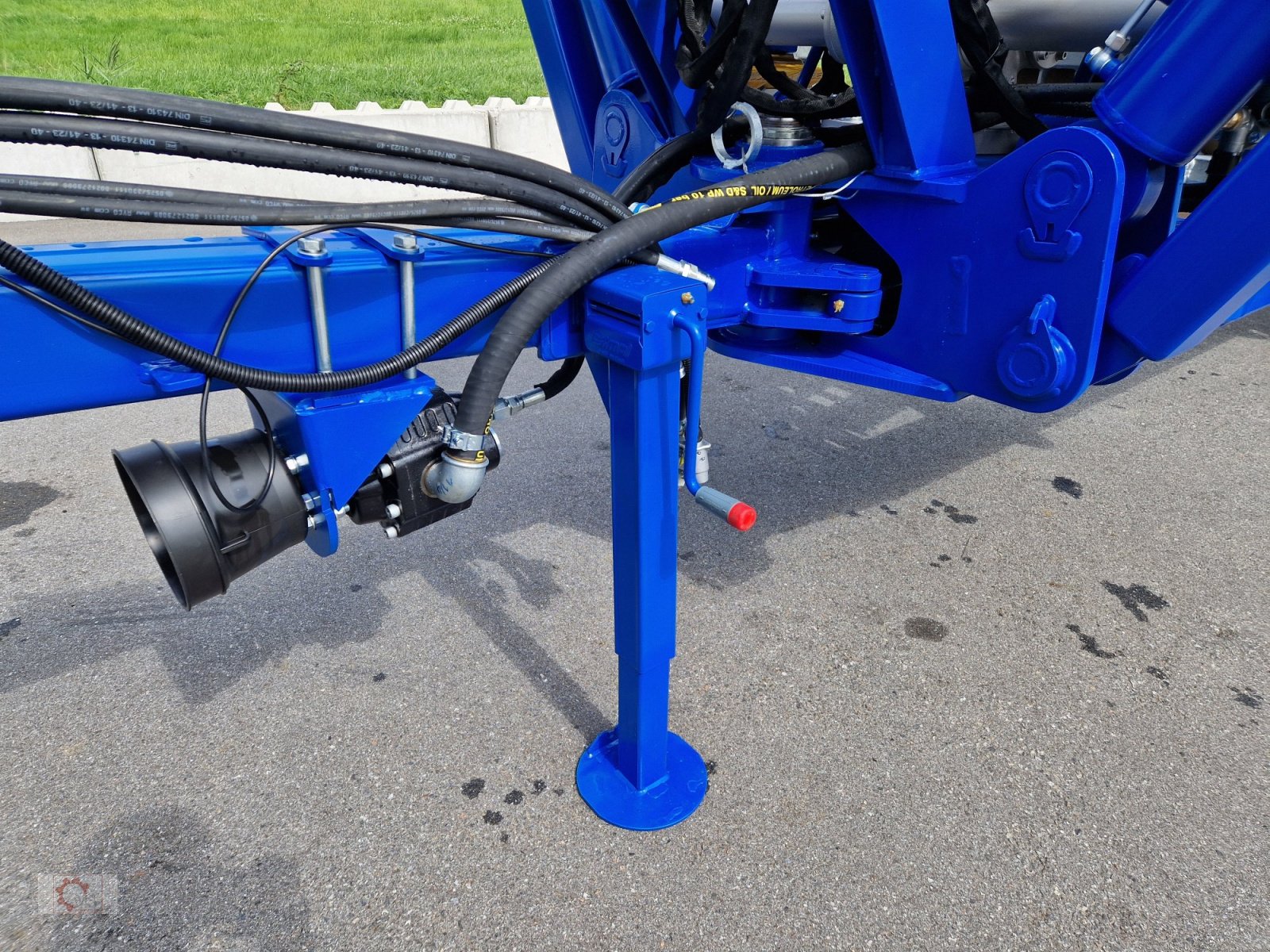 Rückewagen & Rückeanhänger a típus Scandic ST-12D 16t 9m Kran 750kg Hubkraft Druckluft Funkfernsteuerung, Neumaschine ekkor: Tiefenbach (Kép 20)