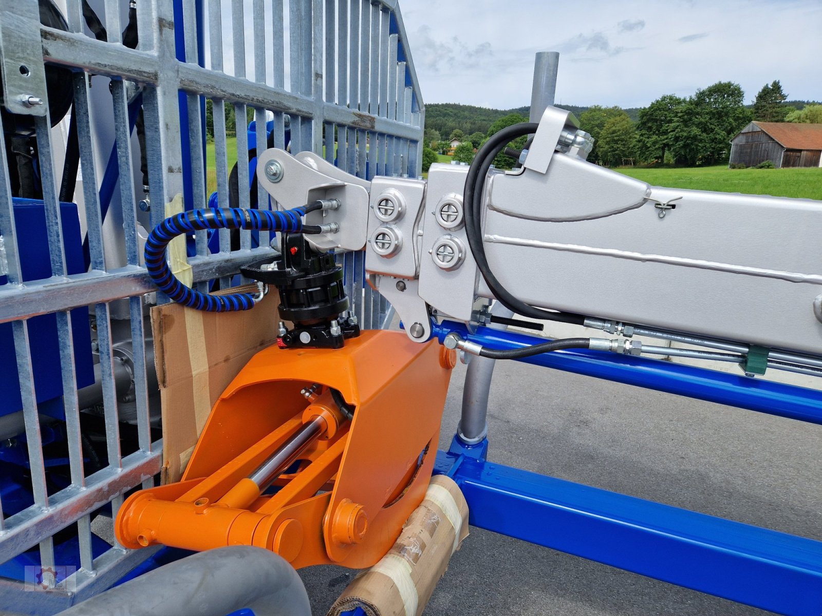 Rückewagen & Rückeanhänger a típus Scandic ST-12D 16t 9m Kran 750kg Hubkraft Druckluft Funkfernsteuerung, Neumaschine ekkor: Tiefenbach (Kép 25)