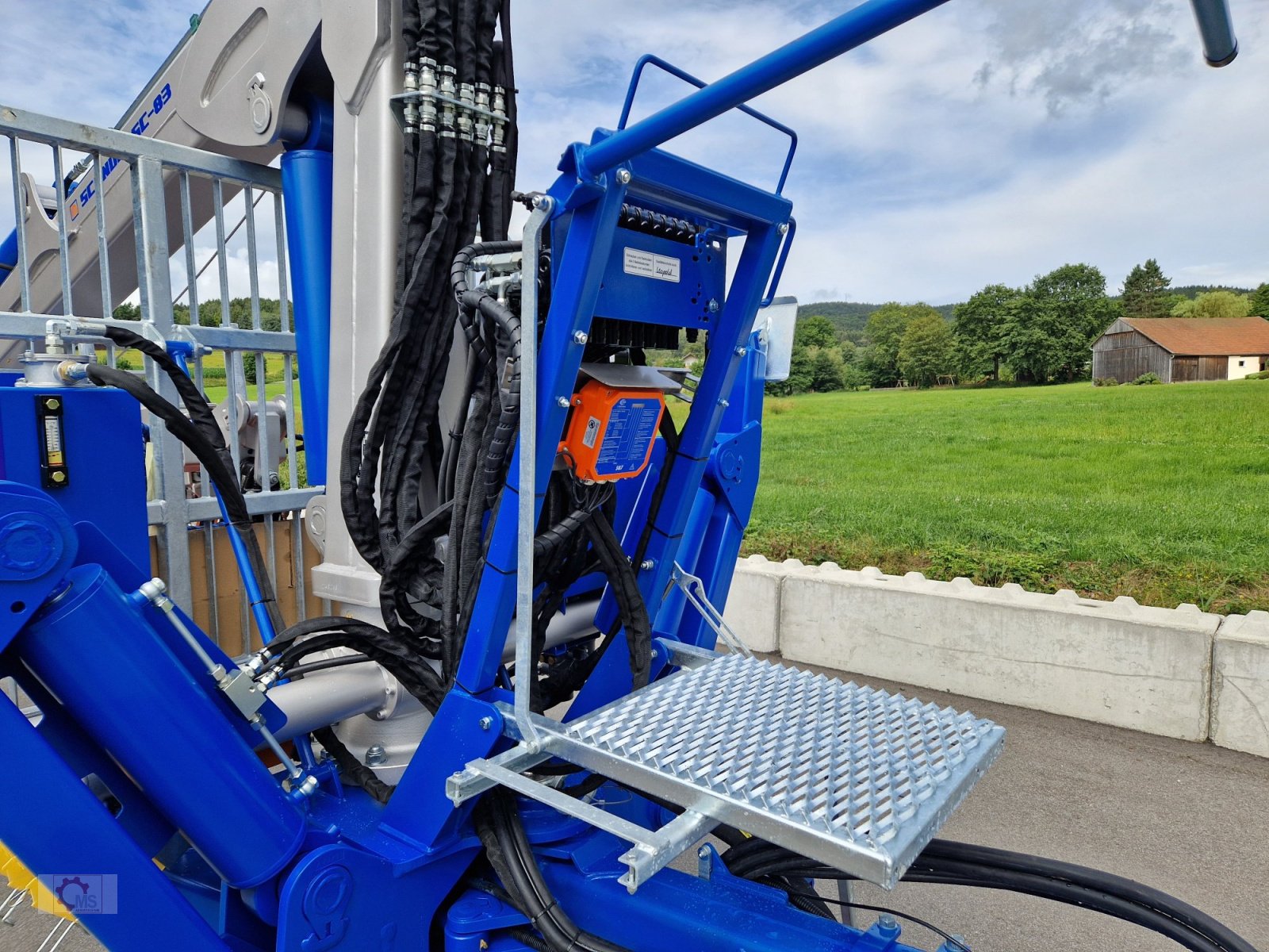 Rückewagen & Rückeanhänger des Typs Scandic ST-12D 16t 9m Kran 750kg Hubkraft Druckluft Funkfernsteuerung, Neumaschine in Tiefenbach (Bild 8)