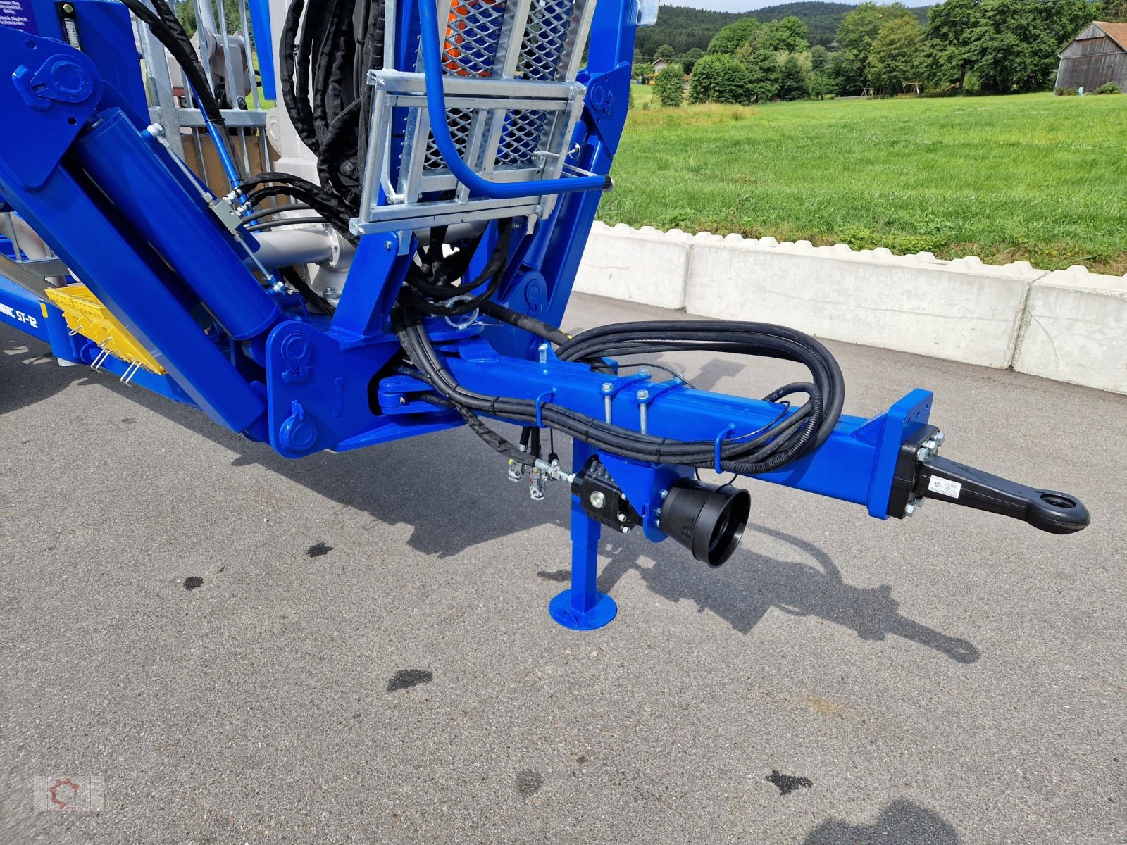 Rückewagen & Rückeanhänger des Typs Scandic ST-12D 16t 9m Kran 750kg Hubkraft Druckluft Funkfernsteuerung, Neumaschine in Tiefenbach (Bild 13)